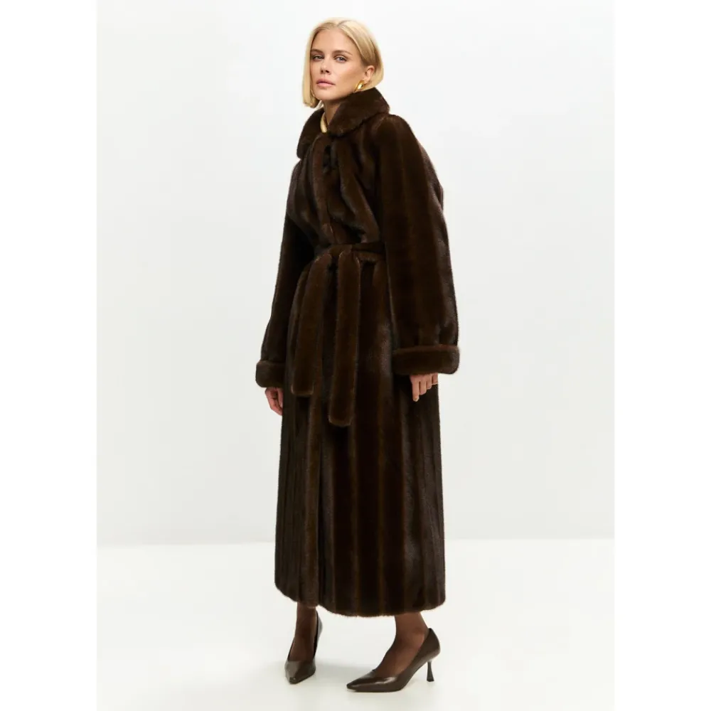 DAMES Cesare Gaspari Jassen^Faux Fur Shearling Jackets