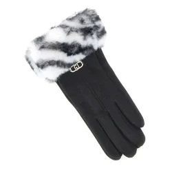 DAMES Liu Jo Handschoenen^Faux-fur Manchethandschoenen