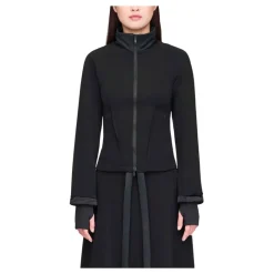 DAMES Y-3 Jassen^Felpa Fitted Imbottita