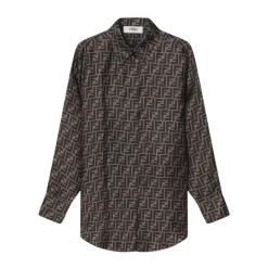 DAMES Fendi Blouses^FF Silk Shirt
