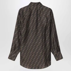 DAMES Fendi Blouses^FF Silk Shirt