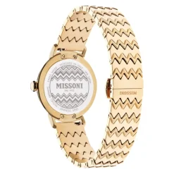 DAMES Missoni Horloges^Fiammato Groen Roestvrij Stalen Horloge