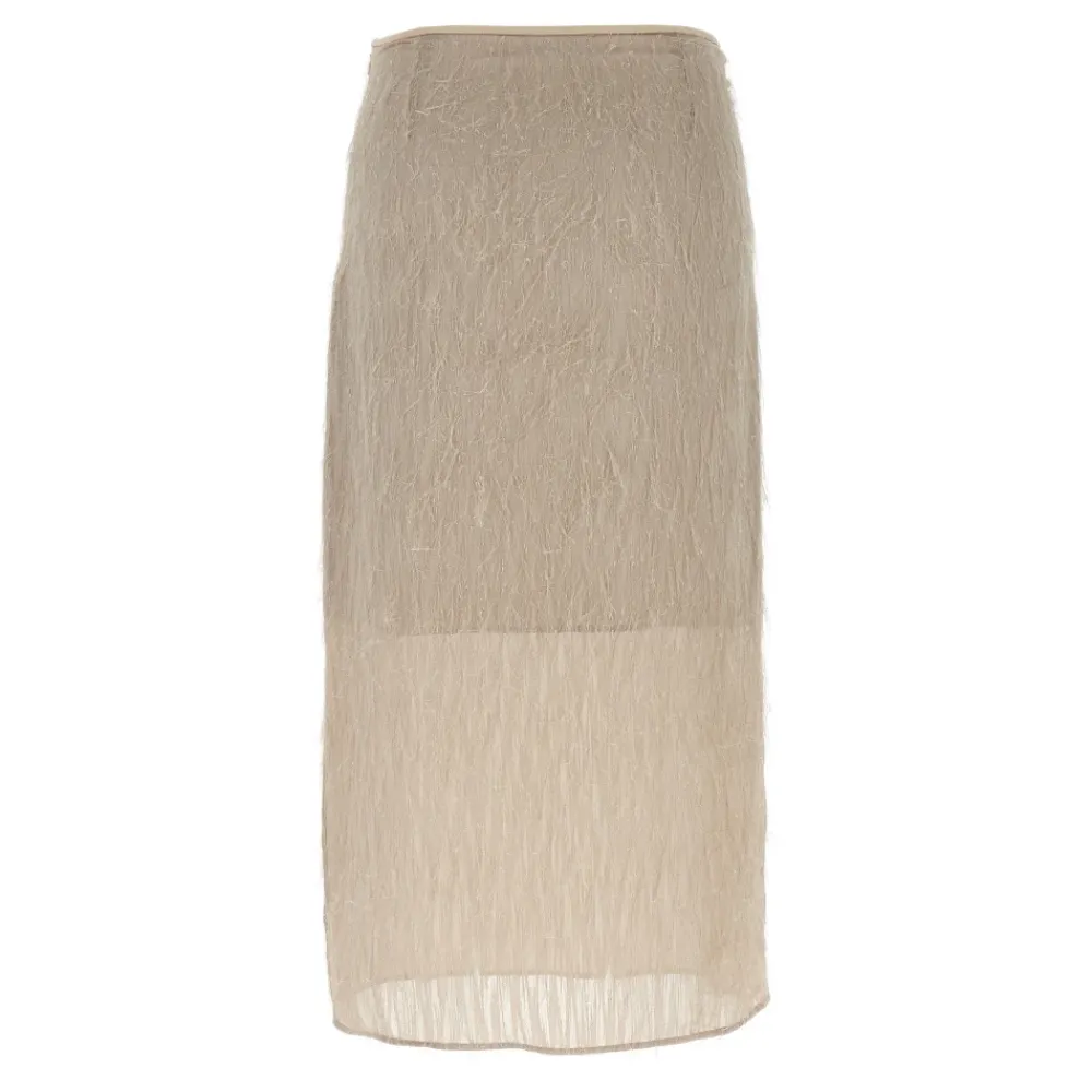 DAMES Peserico Fil coupé Midi Rok