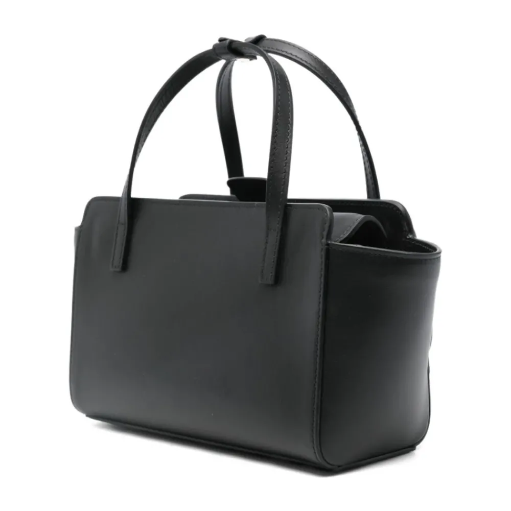 DAMES Hidesins Handtassen^Flap Kleine Leren Tote Bag