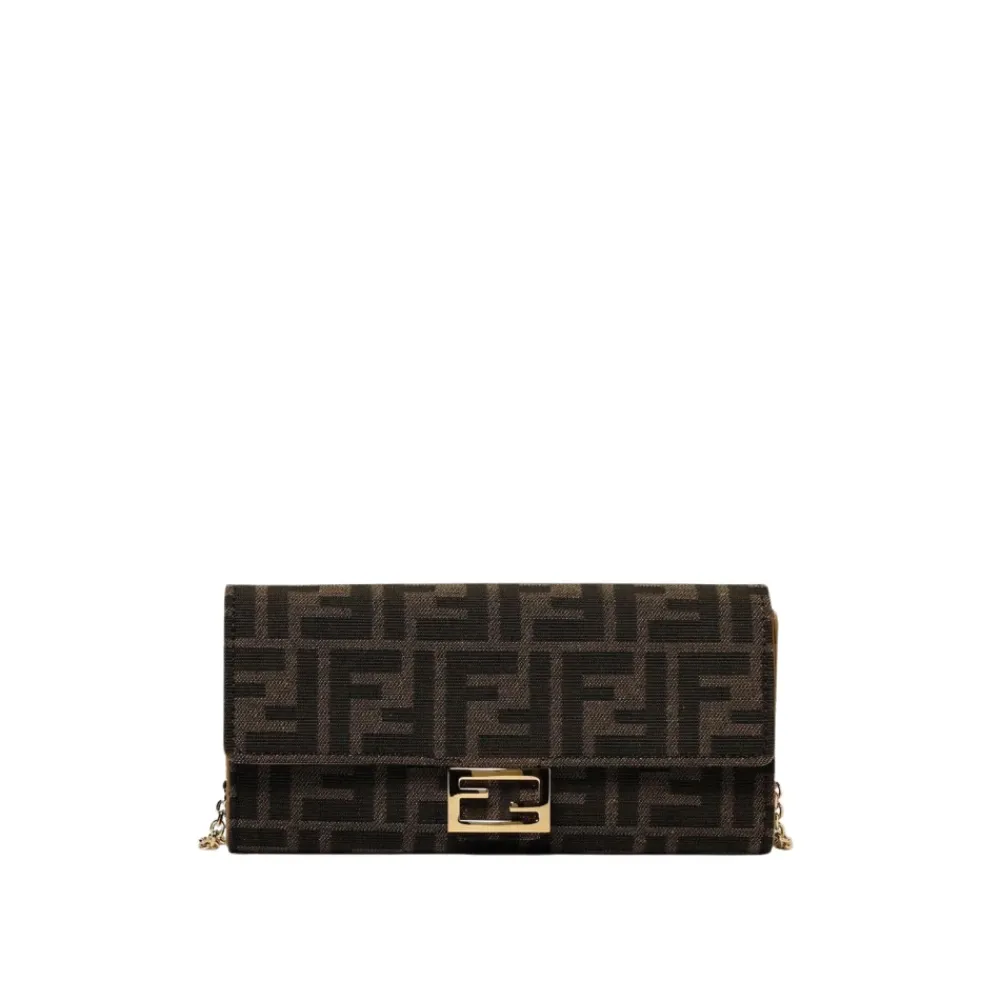 DAMES Fendi Flap Wallet on Chain