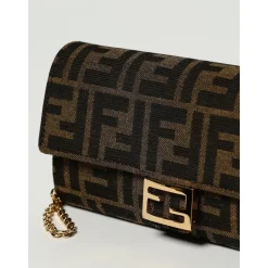 DAMES Fendi Flap Wallet on Chain