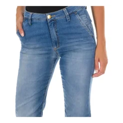 DAMES MET Jeans^Flared Jeans Hoge Taille