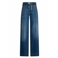 DAMES Liu Jo Jeans^Flared Katoenen Jeans