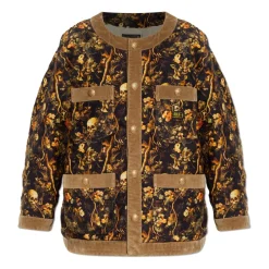 DAMES R13 Jassen^Floral Motif Jas