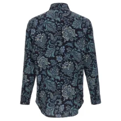 Heren Etro Floral Paisley Katoenen Overhemd