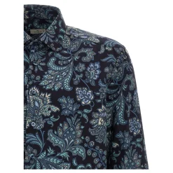 Heren Etro Floral Paisley Katoenen Overhemd