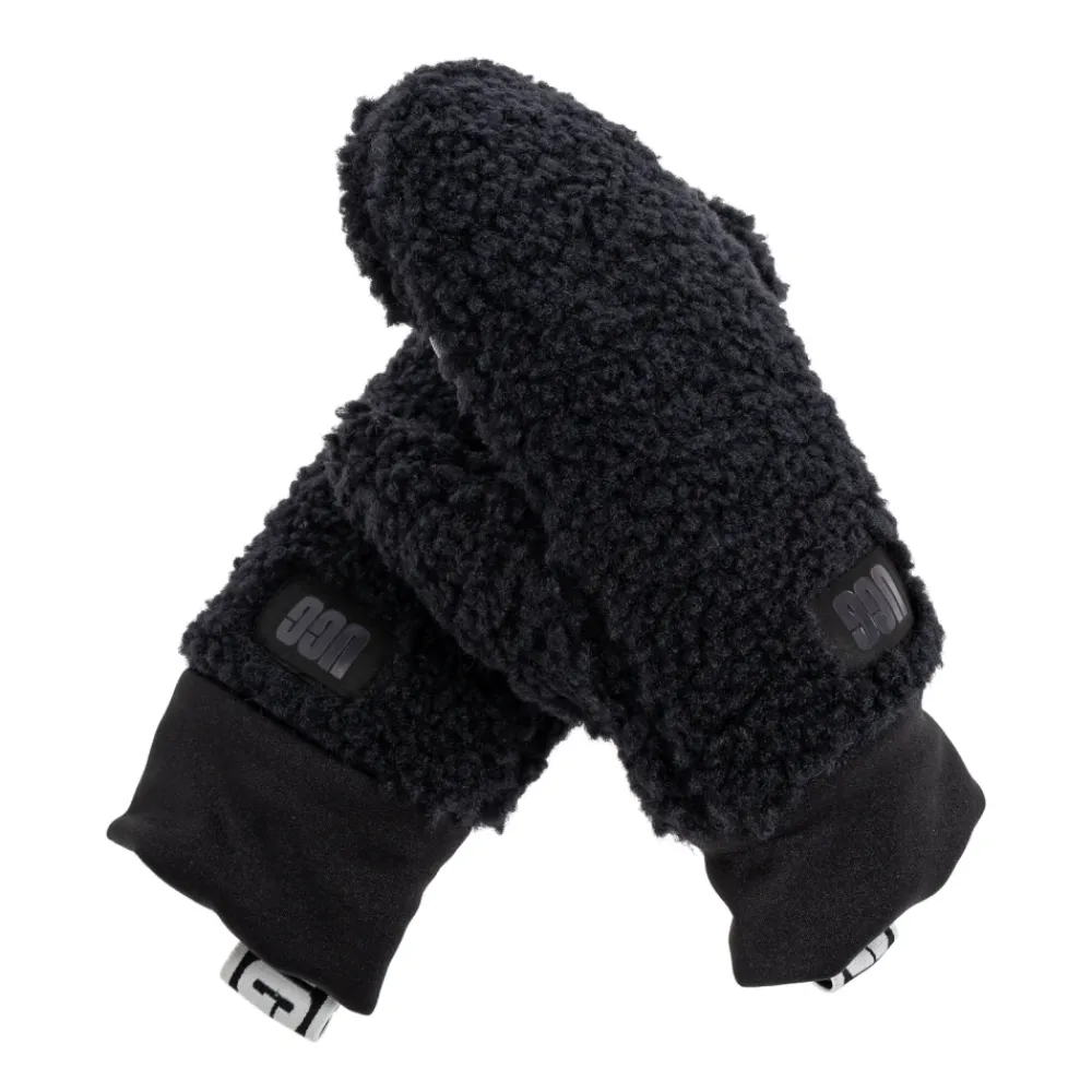 DAMES UGG Fluff Wanten Met Logoband