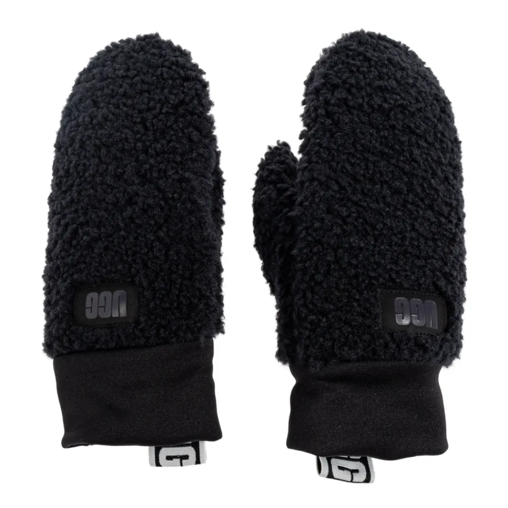 DAMES UGG Fluff Wanten Met Logoband