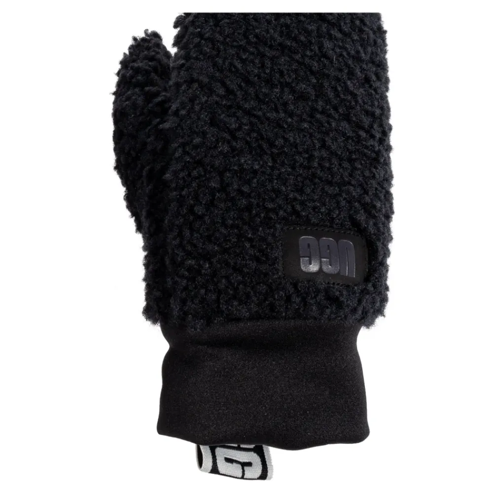 DAMES UGG Fluff Wanten Met Logoband