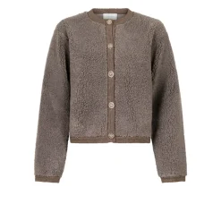 DAMES Neo Noir Fluffy Cardigan