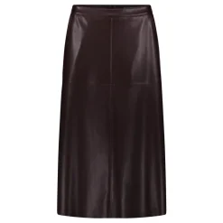 DAMES Betty Barclay Fluwelen A-lijn Rok Effen Kleur