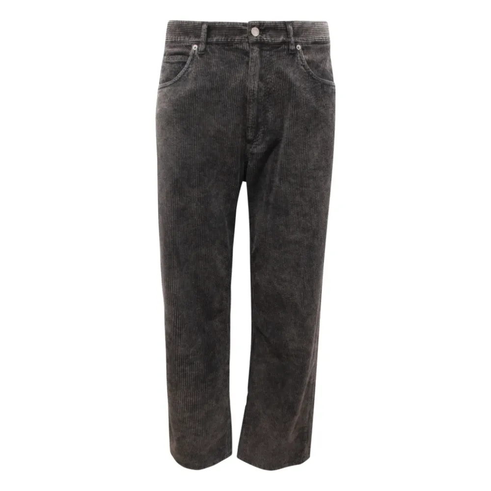 Heren Dolce & Gabbana Broeken^Fluwelen Broek 5 Zak Stijl