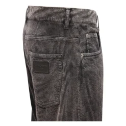 Heren Dolce & Gabbana Broeken^Fluwelen Broek 5 Zak Stijl