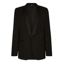 Heren Dolce & Gabbana Formele Blazer, e Single-Breasted Dinnerjasje