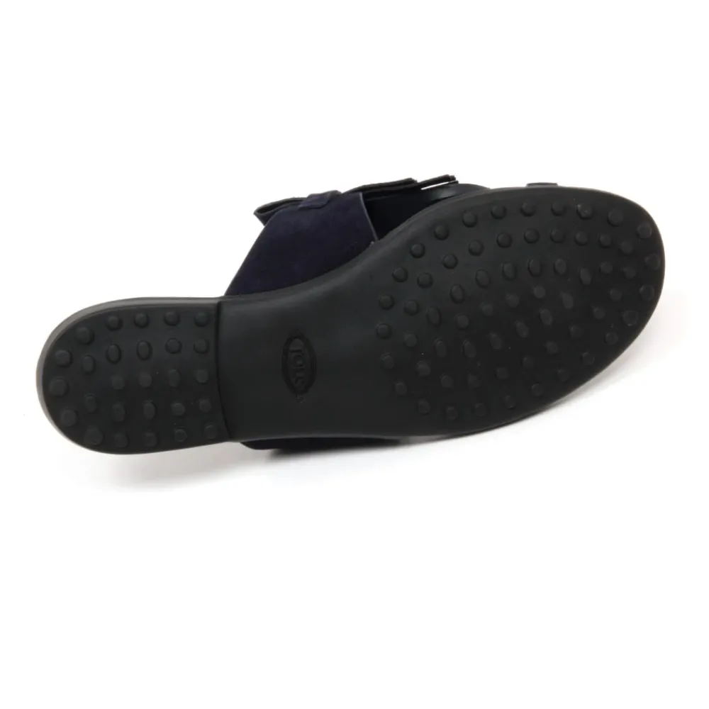 DAMES Tod's Slippers^Frangia sandaal schoen gemaakt in Italië