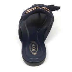 DAMES Tod's Slippers^Frangia sandaal schoen gemaakt in Italië