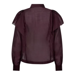 DAMES Co'Couture Frill Shirt 35821 Taffy Stijl