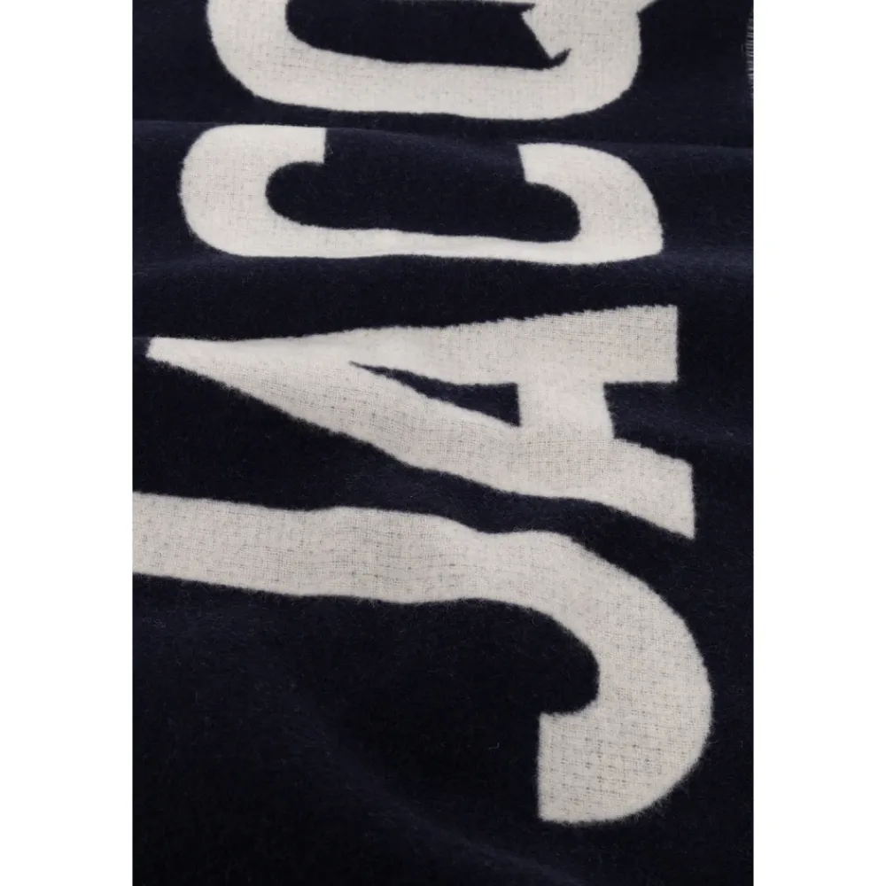 DAMES Jacquemus Sjaals^Fringe Logo Scarf