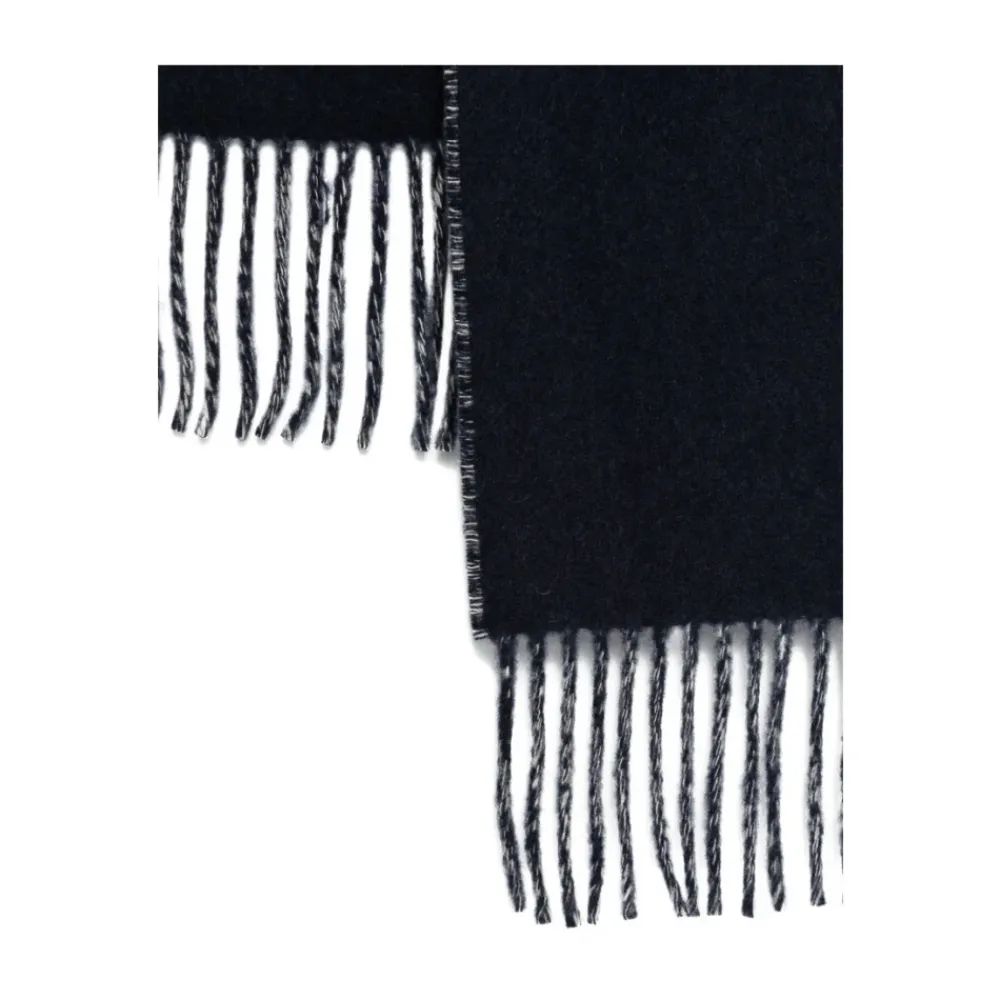 DAMES Jacquemus Sjaals^Fringe Logo Scarf