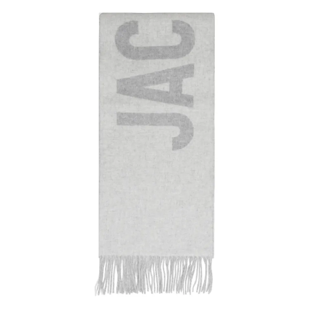 DAMES Jacquemus Fringe Logo Sjaal