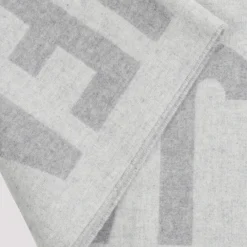 DAMES Jacquemus Fringe Logo Sjaal