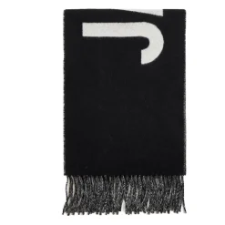 DAMES Jacquemus Fringe Logo Sjaal