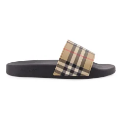 Heren Burberry Slippers^Furley Check Slide