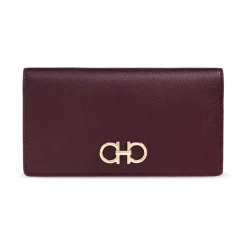 DAMES Ferragamo Gancini Lange Portemonnee