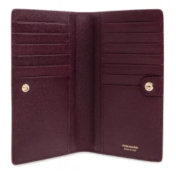 DAMES Ferragamo Gancini Lange Portemonnee