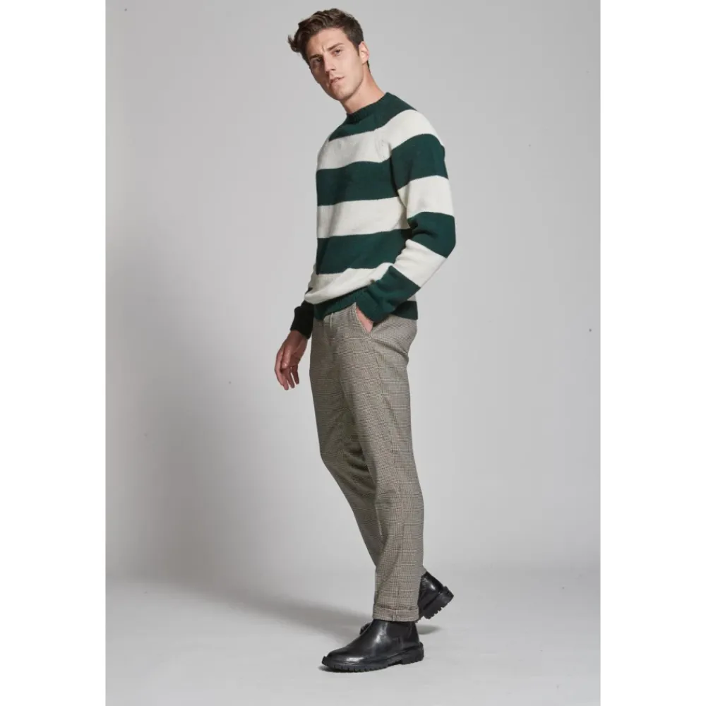 Heren Dondup Broeken^Gaubert Geplooide Broek