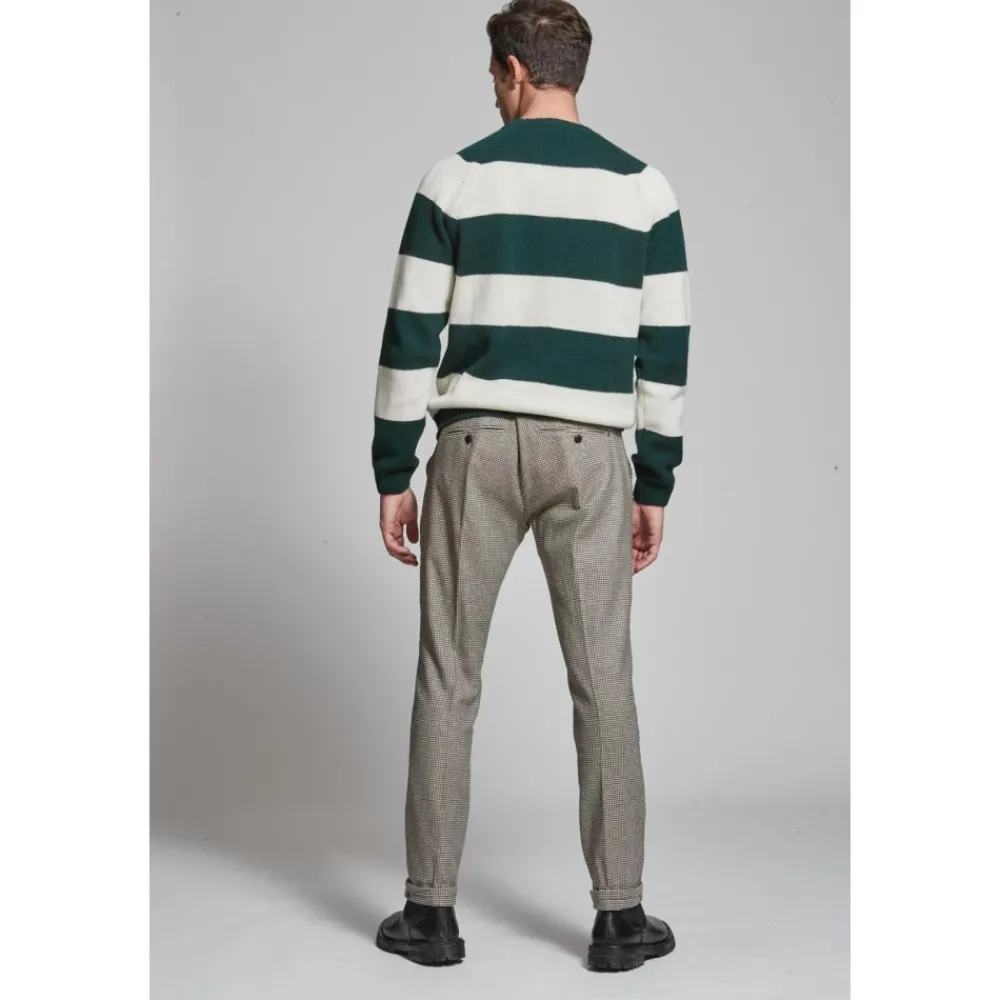 Heren Dondup Broeken^Gaubert Geplooide Broek