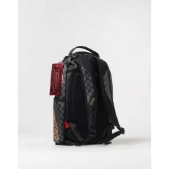 Heren SPRAYGROUND Rugzakken^Geblokte Rugzak met Arabisch Schrift