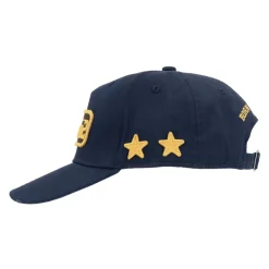 Heren Dsquared2 Petten^Geborduurd Logo Baseball Cap Distressed Klep