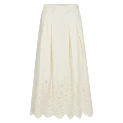 DAMES Co'Couture Geborduurde Anglaise Midi Rok