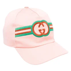 Gucci Mutsen En Petten^Geborduurde gestreepte hoed