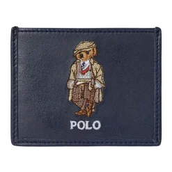 Heren Ralph Lauren Portefeuilles^Geborduurde Kaarthouder Portemonnee