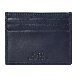 Heren Ralph Lauren Portefeuilles^Geborduurde Kaarthouder Portemonnee