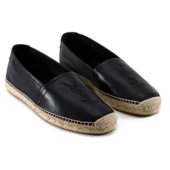 Heren Saint Laurent Espadrilles^Geborduurde leren espadrilles