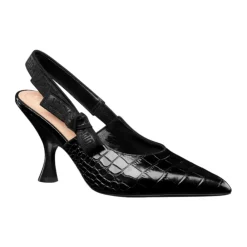 DAMES Dior Geborduurde Leren Slingback Pump