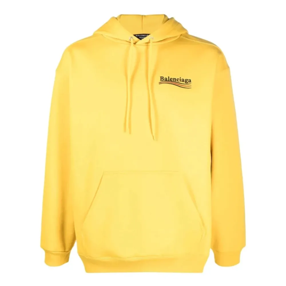 DAMES Balenciaga Geborduurde logo hoodie - Oversize