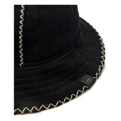 DAMES UGG Geborduurde Sheepskin Bucket Hat