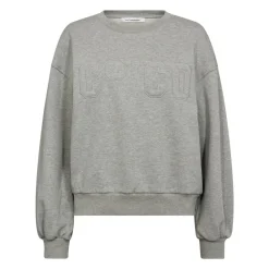 DAMES Co'Couture Geborduurde Sweater Melan