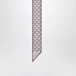 DAMES Prada Geborduurde Zijden Foulard