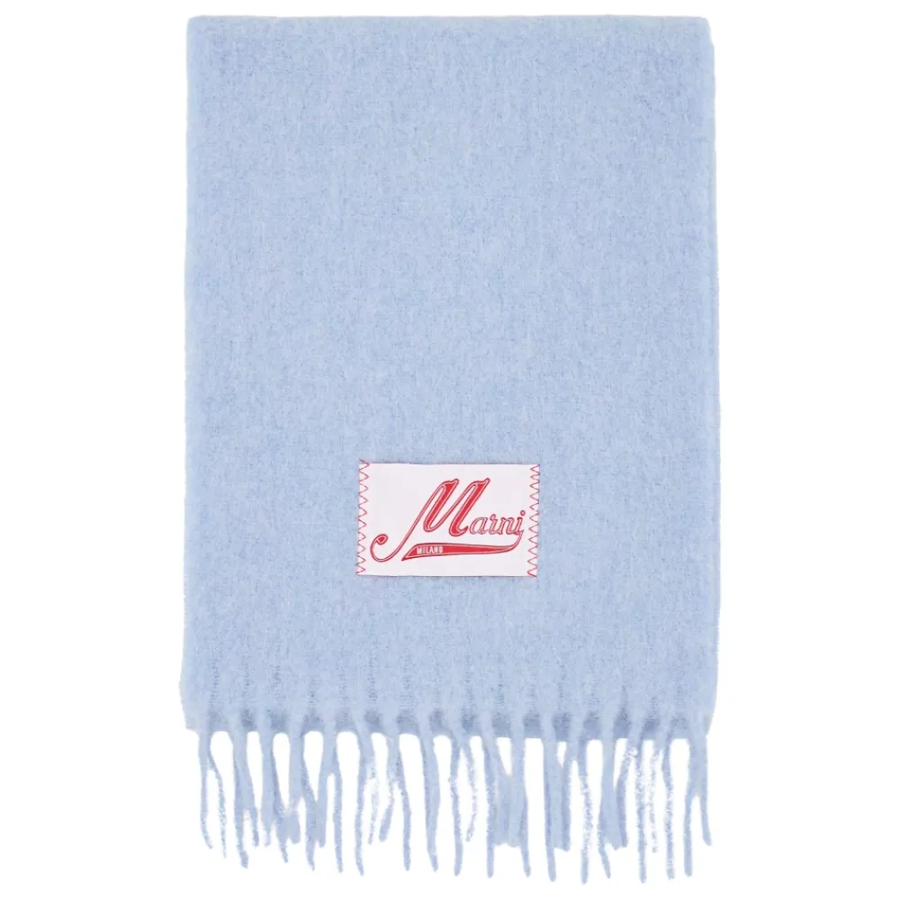 DAMES Marni Geborstelde Alpaca Sjaal