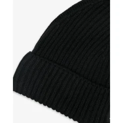 Moschino Mutsen En Petten^Gebreide Logo Beanie Hoed in